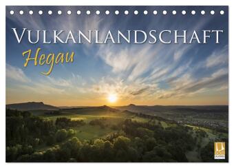 Kalendár/Diár Vulkanlandschaft Hegau 2024 (Tischkalender 2024 DIN A5 quer), CALVENDO Monatskalender Markus Keller