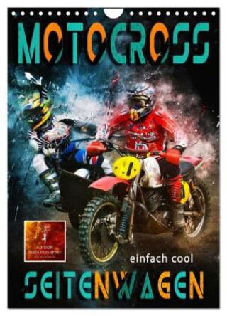 Kalendar/Rokovnik Motocross Seitenwagen - einfach cool (Wandkalender 2024 DIN A4 hoch), CALVENDO Monatskalender Peter Roder