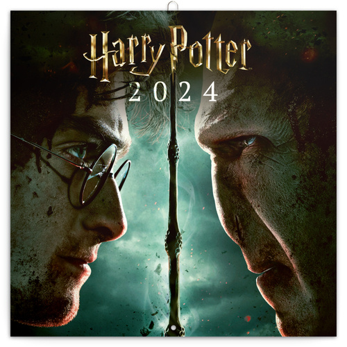 Kalendár/Diár Harry Potter 2024 - nástěnný kalendář 