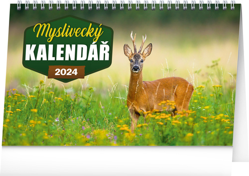 Calendar / Agendă Myslivecký kalendář 2024 - stolní kalendář 