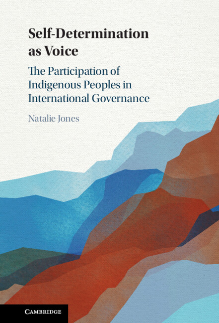 Libro Self-Determination as Voice Natalie Jones
