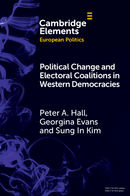 Könyv Political Change and Electoral Coalitions in Western Democracies Peter A. Hall