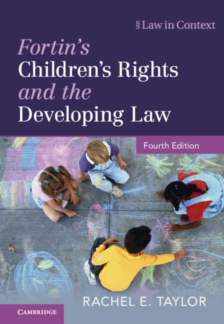 Książka Fortin's Children's Rights and the Developing Law Rachel E. Taylor