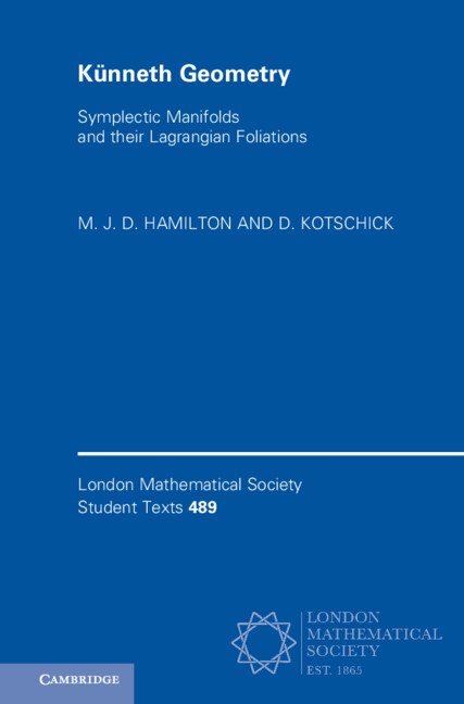 Book Künneth Geometry M. J. D. Hamilton