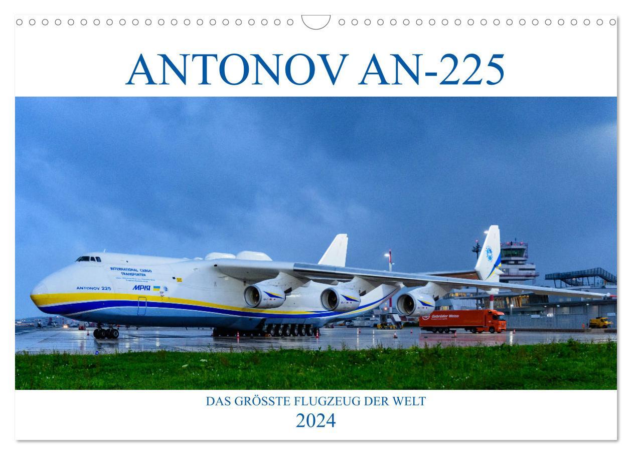 Kalender/Terminbuch ANTONOV AN-225 "MRIJA" (Wandkalender 2024 DIN A3 quer), CALVENDO Monatskalender Wolfgang Simlinger