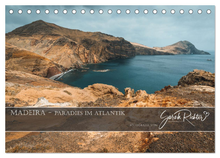 Kalendář/Diář Madeira - Paradies im Atlantik (Tischkalender 2024 DIN A5 quer), CALVENDO Monatskalender Sarah Richter