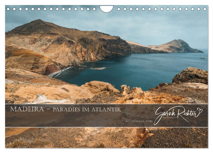 Kalendář/Diář Madeira - Paradies im Atlantik (Wandkalender 2024 DIN A4 quer), CALVENDO Monatskalender Sarah Richter