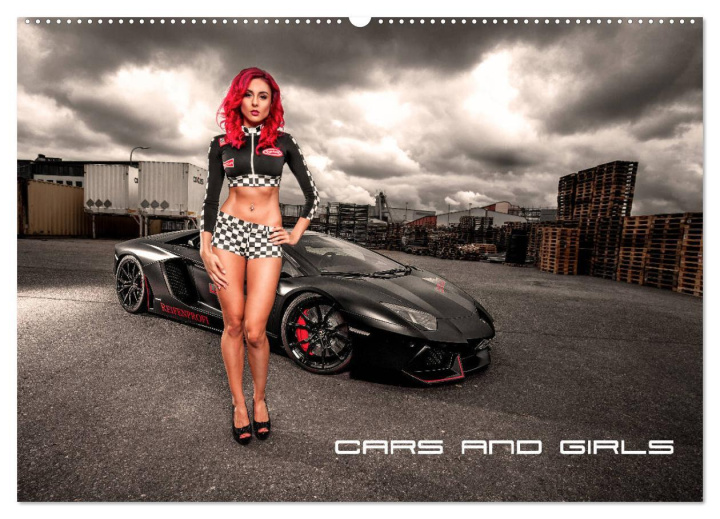 Kalender/Terminbuch Cars and Girls (Wandkalender 2024 DIN A2 quer), CALVENDO Monatskalender Patrick Rupp