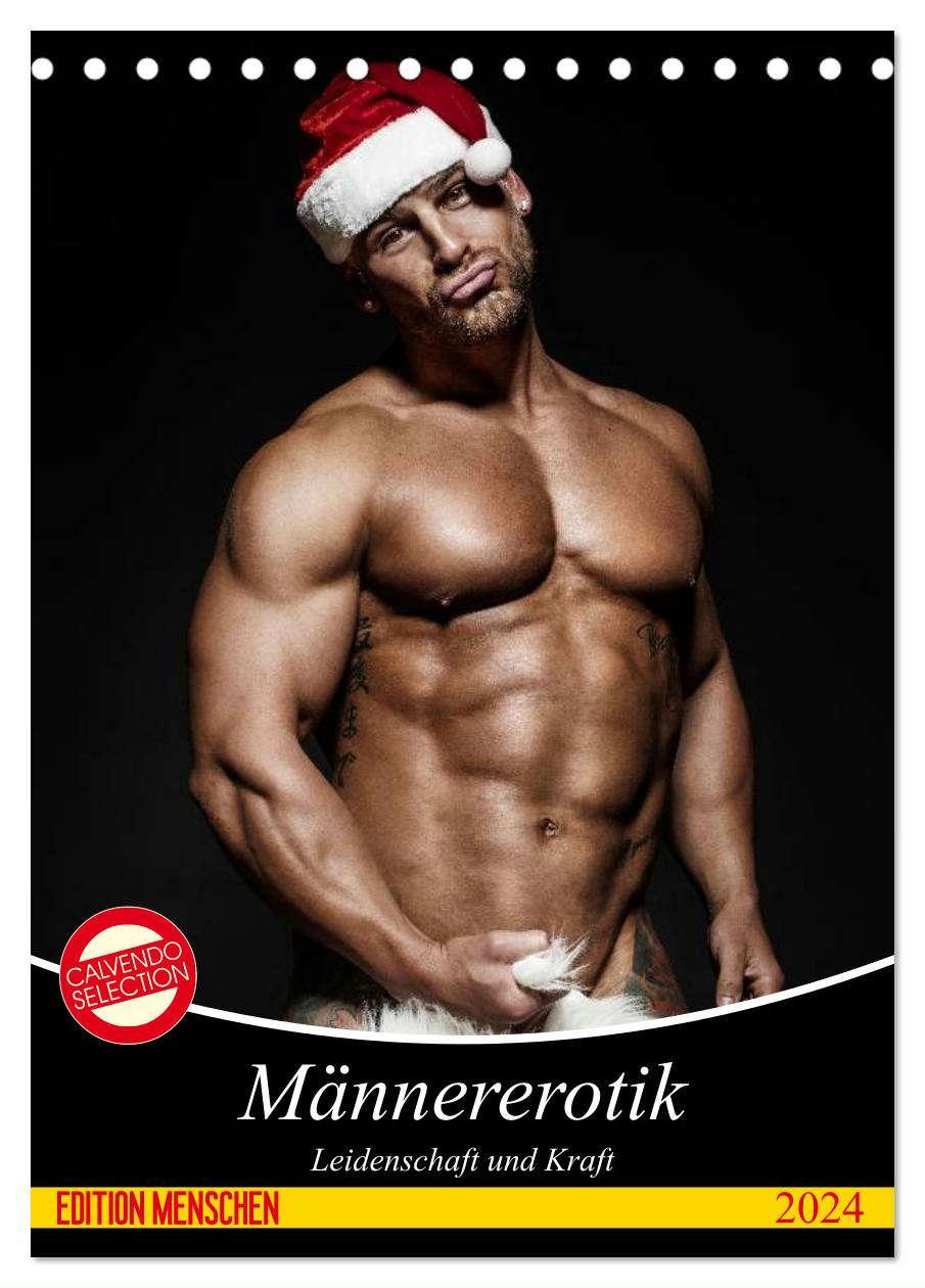 Calendar / Agendă Männererotik. Leidenschaft und Kraft (Tischkalender 2024 DIN A5 hoch), CALVENDO Monatskalender Elisabeth Stanzer