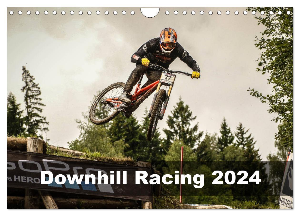 Kalendář/Diář Downhill Racing 2024 (Wandkalender 2024 DIN A4 quer), CALVENDO Monatskalender Arne Fitkau Fotografie & Design
