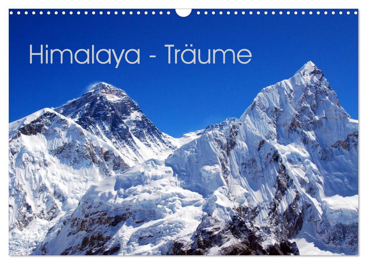 Naptár/Határidőnapló Himalaya - Träume (Wandkalender 2024 DIN A3 quer), CALVENDO Monatskalender Andreas Prammer