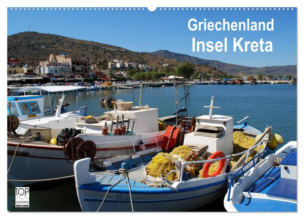 Calendar / Agendă Griechenland - Insel Kreta (Wandkalender 2024 DIN A2 quer), CALVENDO Monatskalender Peter Schneider