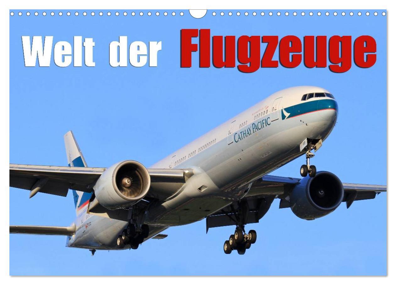 Kalendarz/Pamiętnik Welt der Flugzeuge (Wandkalender 2024 DIN A3 quer), CALVENDO Monatskalender Daniel Philipp