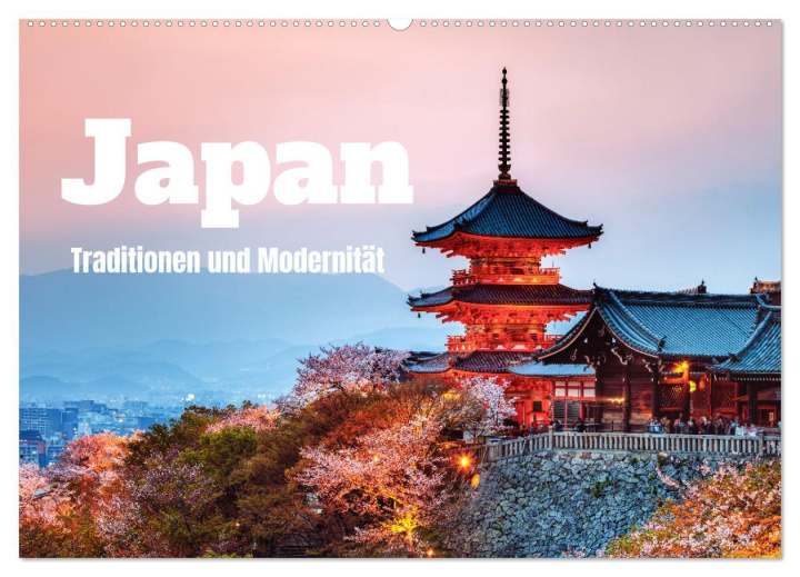 Kalendář/Diář Japan - Traditionen und Modernität (Wandkalender 2024 DIN A2 quer), CALVENDO Monatskalender Matteo Colombo