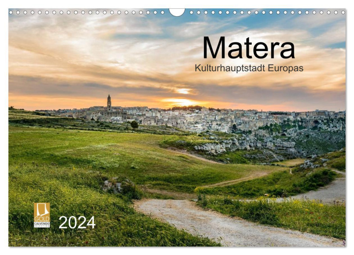 Kalendarz/Pamiętnik Matera (Wandkalender 2024 DIN A3 quer), CALVENDO Monatskalender Carmen Steiner und Matthias Konrad