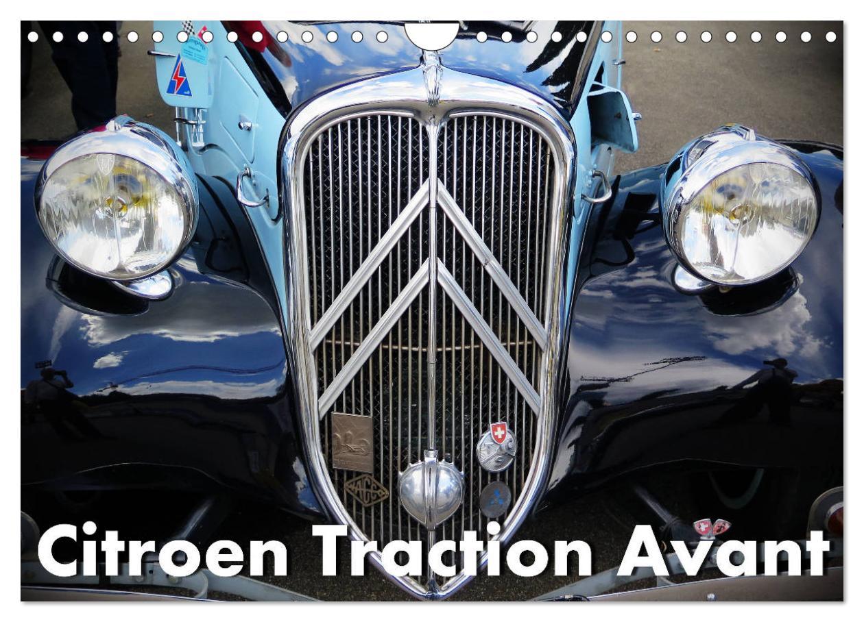 Kalendár/Diár Citroen Traction Avant (Wandkalender 2024 DIN A4 quer), CALVENDO Monatskalender Arie Wubben