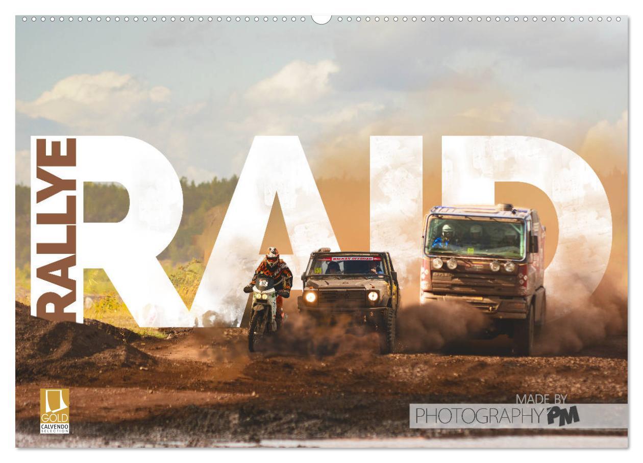 Kalendář/Diář RALLYE RAID (Wandkalender 2024 DIN A2 quer), CALVENDO Monatskalender Photography PM