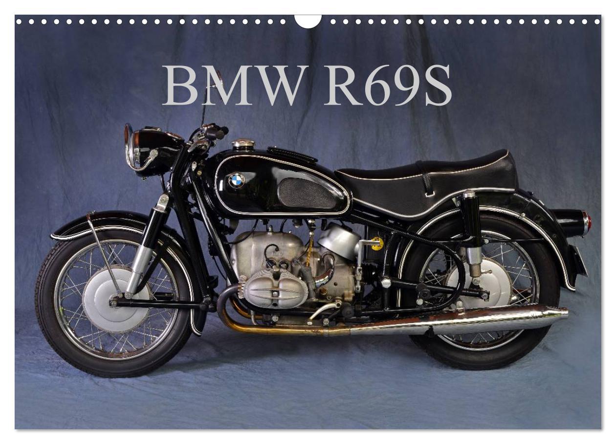 Kalendarz/Pamiętnik BMW R69S (Wandkalender 2024 DIN A3 quer), CALVENDO Monatskalender Ingo Laue