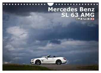 Calendar / Agendă Mercedes-Benz SL 63 AMG (Wandkalender 2024 DIN A4 quer), CALVENDO Monatskalender Jürgen Wolff