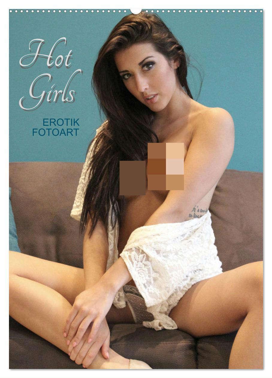 Kalendář/Diář Erotik Fotoart Hot Girls (Wandkalender 2024 DIN A2 hoch), CALVENDO Monatskalender Peter Walter
