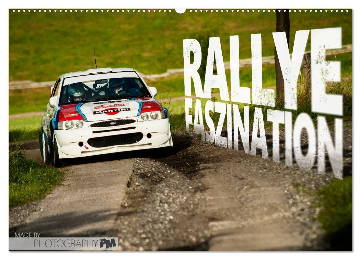 Calendar / Agendă Rallye Faszination 2024 (Wandkalender 2024 DIN A2 quer), CALVENDO Monatskalender Photography PM