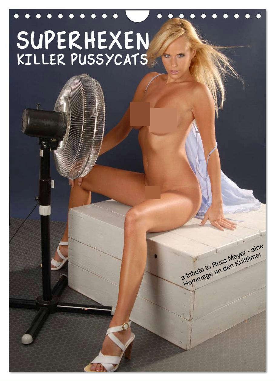 Naptár/Határidőnapló SUPERHEXEN - Killer Pussycats (Wandkalender 2024 DIN A4 hoch), CALVENDO Monatskalender Andy Bull
