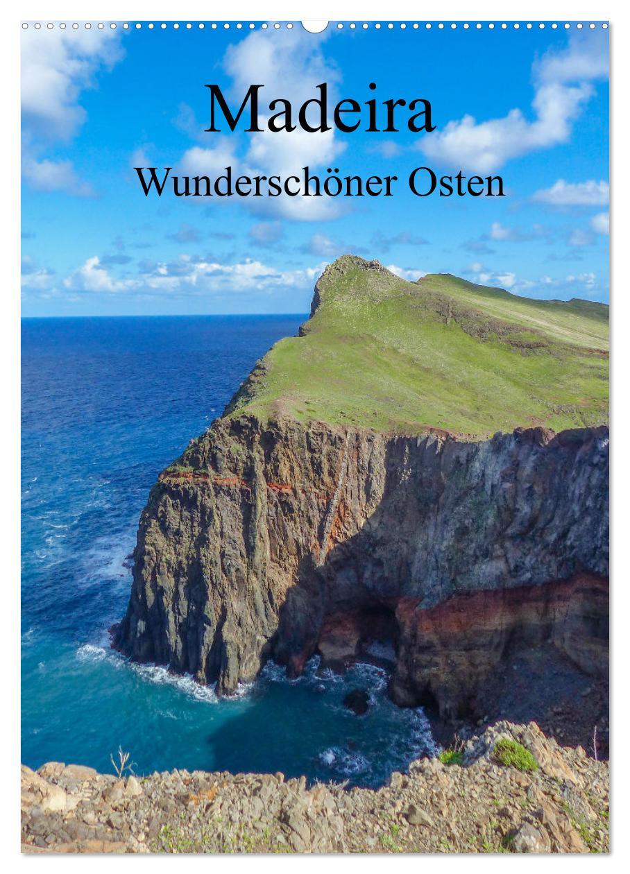 Kalendář/Diář Madeira - Wunderschöner Osten (Wandkalender 2024 DIN A2 hoch), CALVENDO Monatskalender pixs:sell