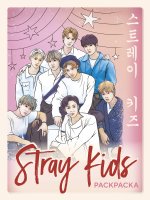 Könyv Stray kids. Раскраска с участниками одной из самых популярных k-pop групп 