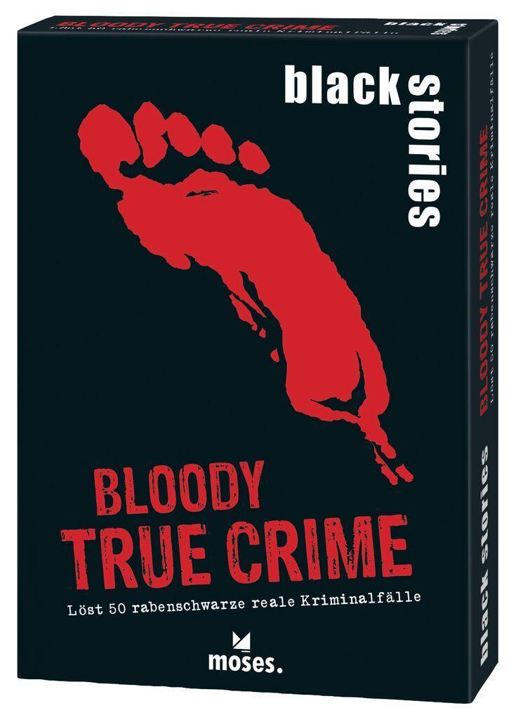 Hra/Hračka black stories Bloody True Crime Jens Schumacher