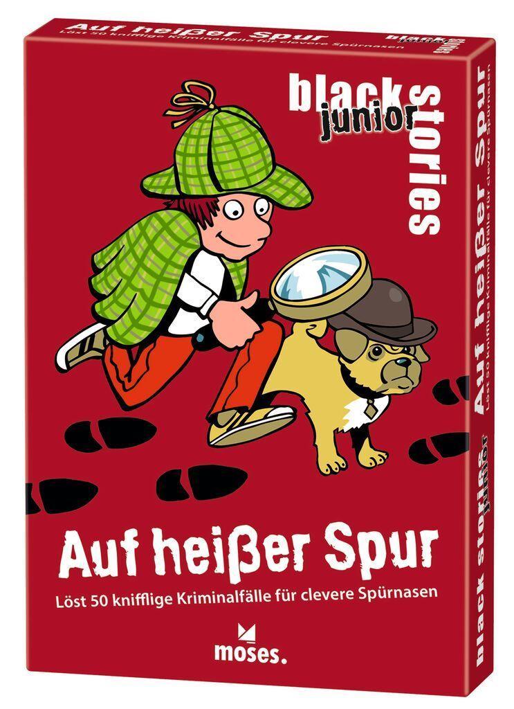 Spiel/Spielzeug black stories junior Auf heißer Spur Helmut Kollars