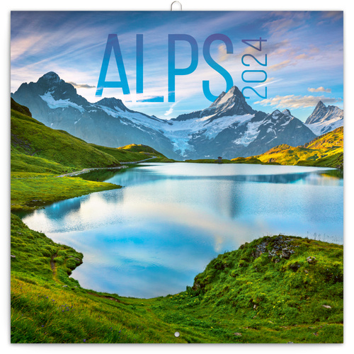 Календар/тефтер Alpy 2024 - nástěnný kalendář 