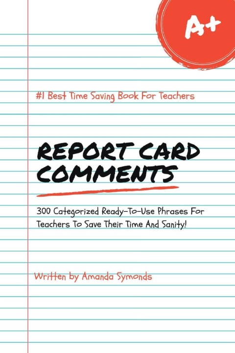 Knjiga Report Card Comments Amanda Symonds