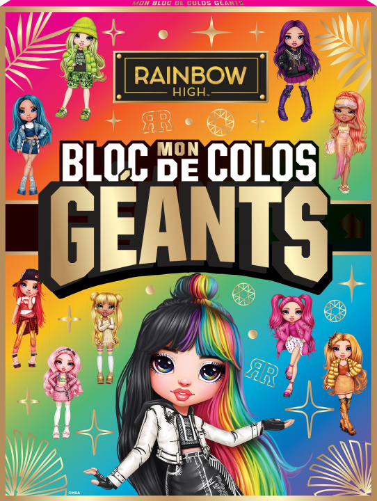 Könyv Rainbow High - Mon bloc de colos géants 