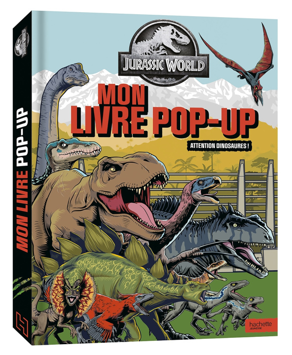 Carte Jurassic World - Mon livre popup 