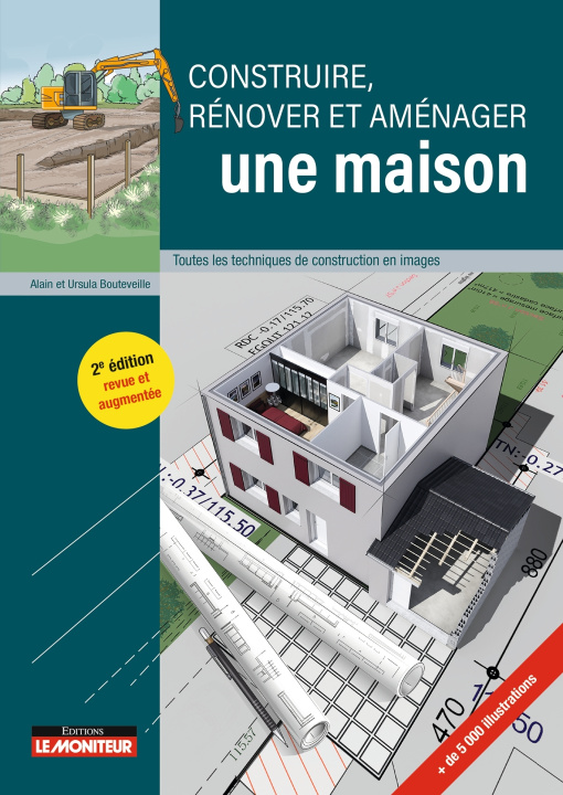 Книга Construire, rénover et aménager une maison Ursula Bouteveille