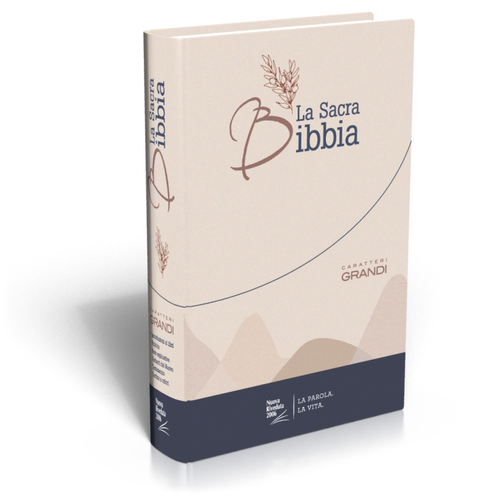 Knjiga La Sacra Bibbia carateri grandi Nuova Riveduta 2006