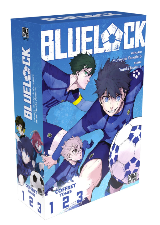 Könyv Blue Lock Coffret T01 à T03 
