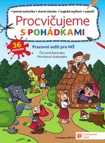 Kniha Procvičujeme s pohádkami 