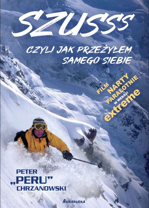 Book Szusss czyli jak przeżyłem samego siebie Chrzanowski Peter