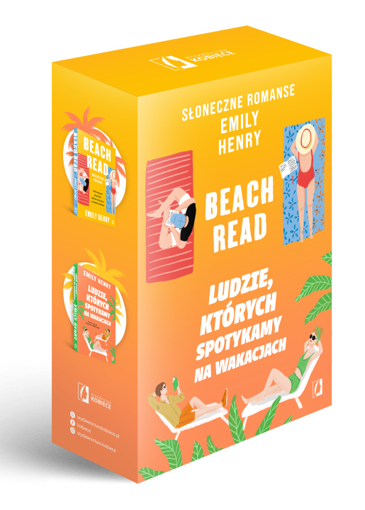 Kniha Pakiet Beach read / Ludzie, których spotykamy na wakacjach Emily Henry