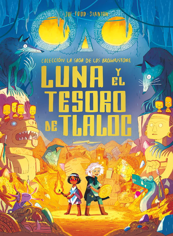 Kniha Luna y el tesoro de Tlaloc TODD-STANTON