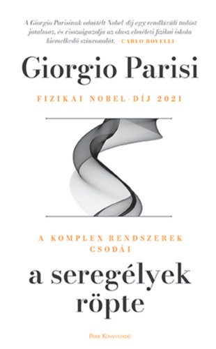 Książka A seregélyek röpte Giorgio Parisi