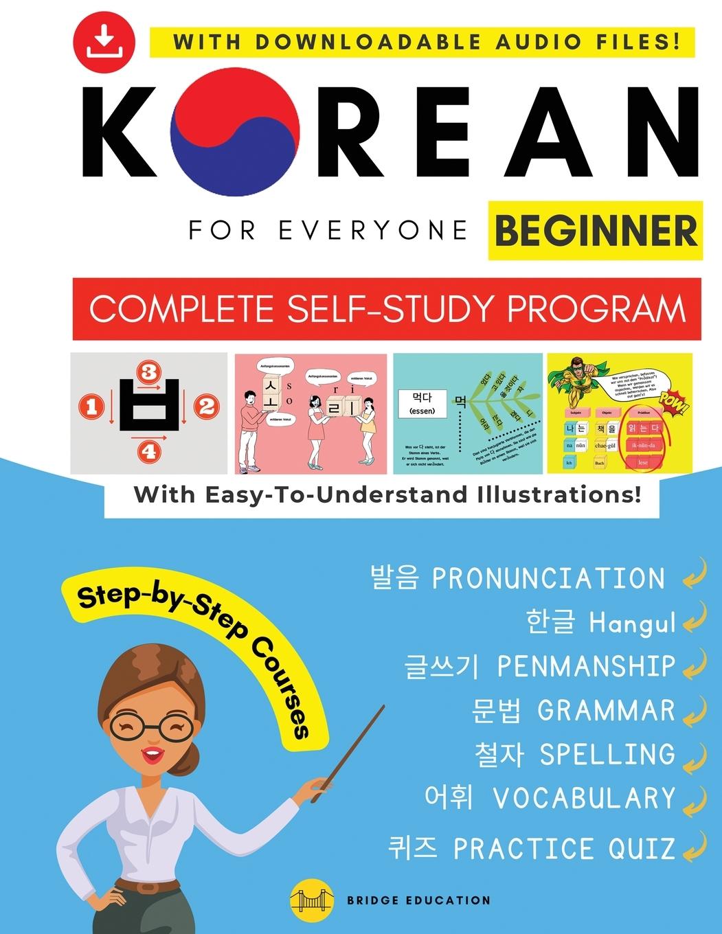 Book Korean For Everyone - Complete Self-Study Program 