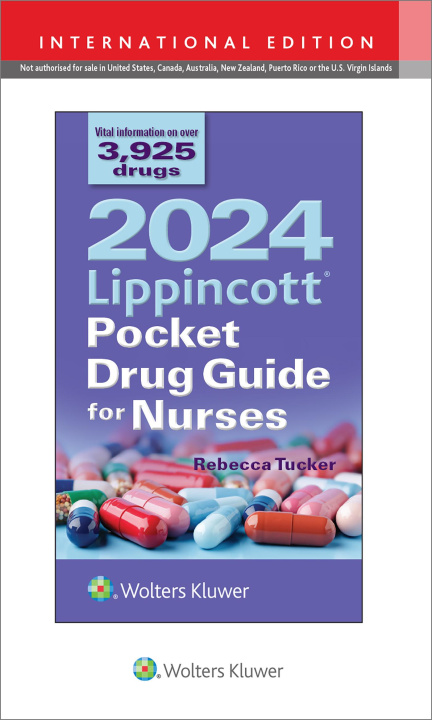 Kniha 2024 Lippincott Pocket Drug Guide for Nurses REBECCA TUCKER
