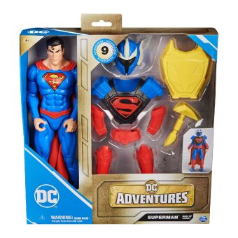 Spiel/Spielzeug DCU 30cm Superman Figur mit Clip-on 