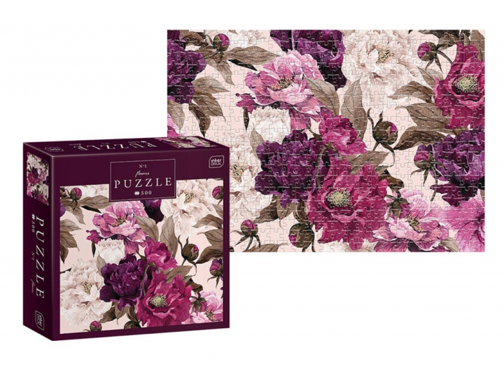 Книга Puzzle 500 Flowers 1 