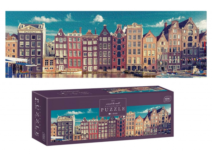 Kniha Puzzle panoramiczne 1000 Around the World 1 