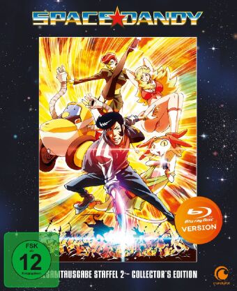 Видео Space Dandy - Gesamtausgabe Staffel 2, 2 Blu-ray (Collectors Edition) Shinichiro Watanabe