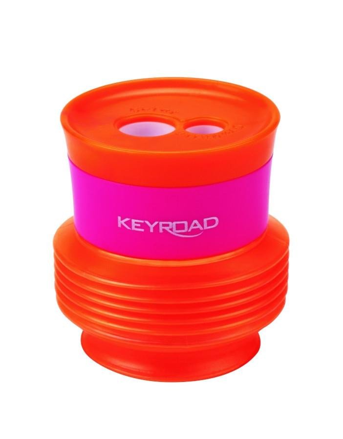 Papírenské zboží Keyroad Ořezávátko kontejner Stretchy - oranžové 