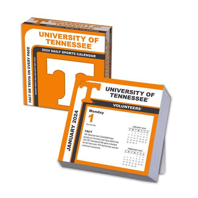 Kalendář/Diář Tennessee Volunteers 2024 Box Calendar 